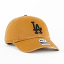 Gorra 47 Brand DODGERS CLEAN UP CAMEL/BLACK | Snapback Visera Curva