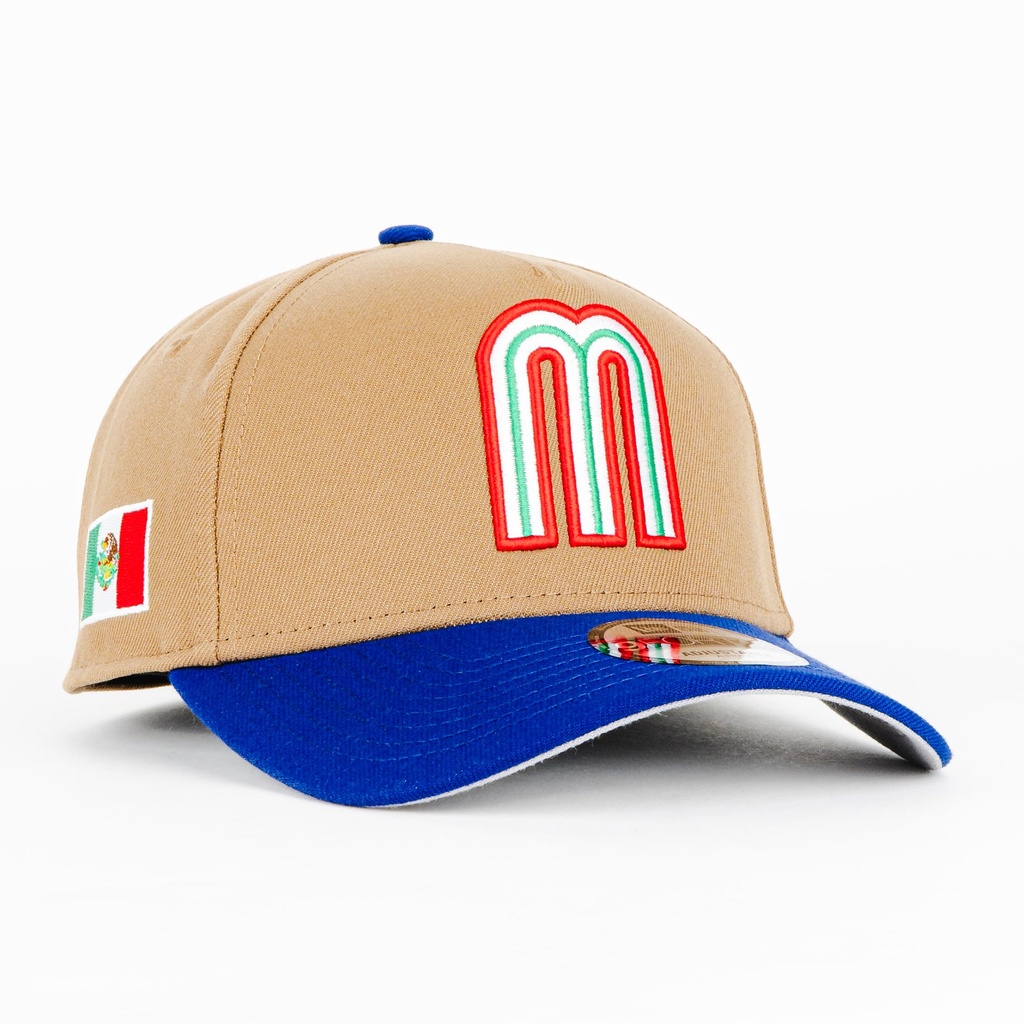 Gorra NEW ERA MEXICO BRWN/BLUE 940AF | Snapback Visera Curva