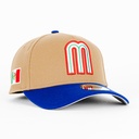 Gorra NEW ERA MEXICO BRWN/BLUE 940AF | Snapback Visera Curva