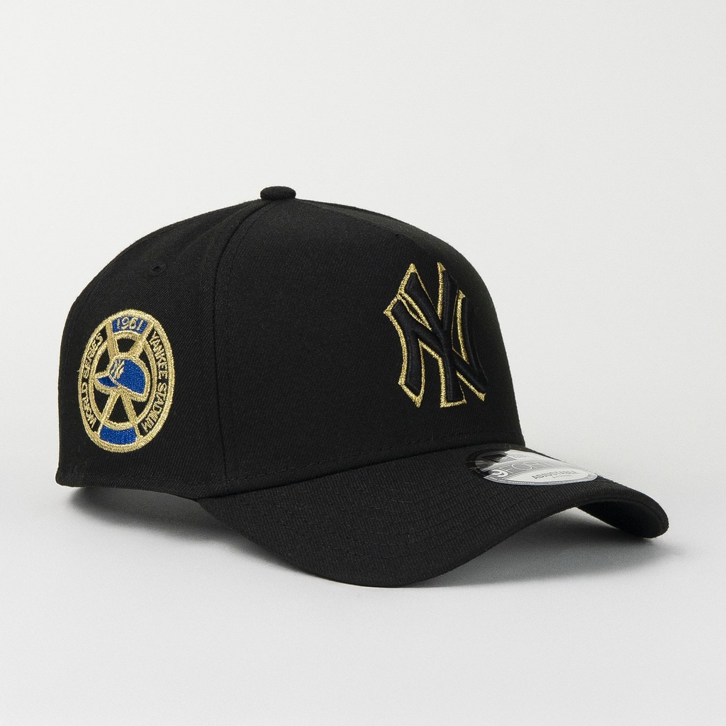Gorra New Era A-Frame YANKEES WS 1961 BLACK/GOLD 940F | Snapback Visera Curva