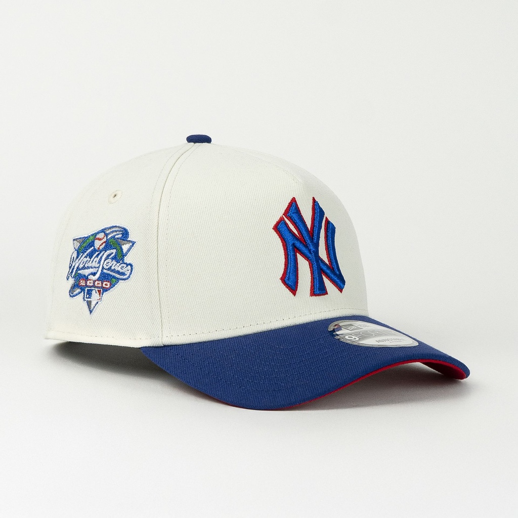 Gorra New Era A-Frame YANKEES WS 2000 NATU/ROYAL 940F | Snapback Visera Curva