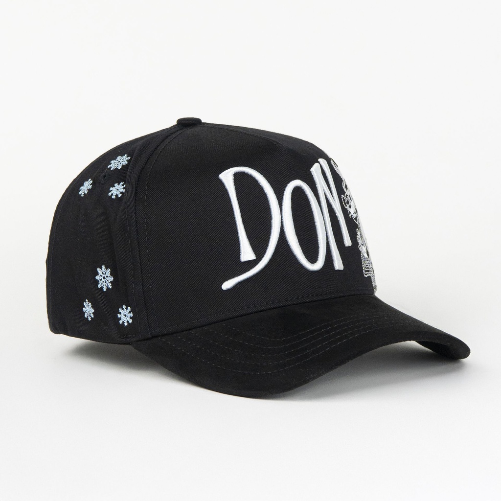 Gorra Don Hats DON NIGHTMARE BLACK de Tela | Snapback Visera Curva