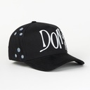 Gorra Don Hats DON NIGHTMARE BLACK de Tela | Snapback Visera Curva