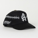 Gorra El Tiros Caps AMILKAR CROWN CHAINS BLACK de Tela | Snapback Visera Curva
