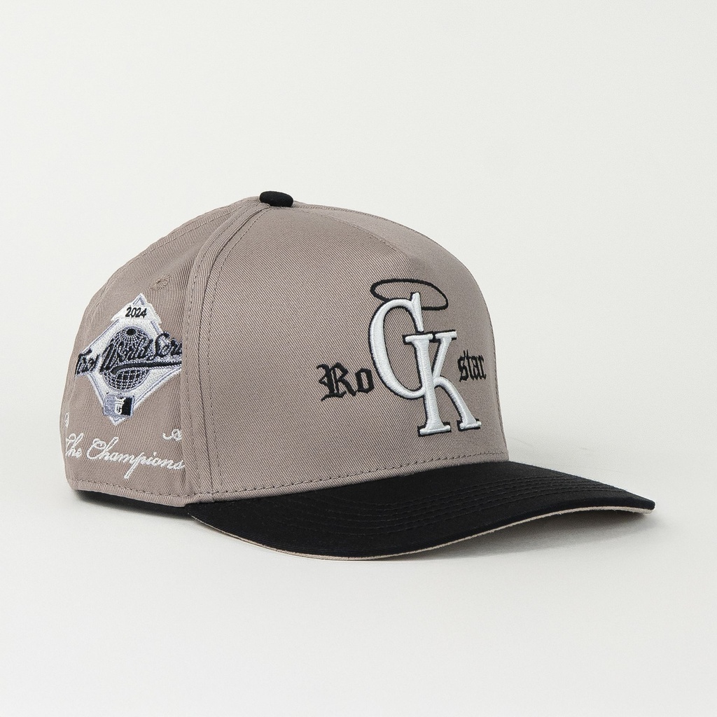 Gorra El Tiros Caps ROCKSTAR BROWN/BLACK de Tela | Snapback Visera Semiplana