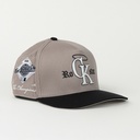 Gorra El Tiros Caps ROCKSTAR BROWN/BLACK de Tela | Snapback Visera Semiplana