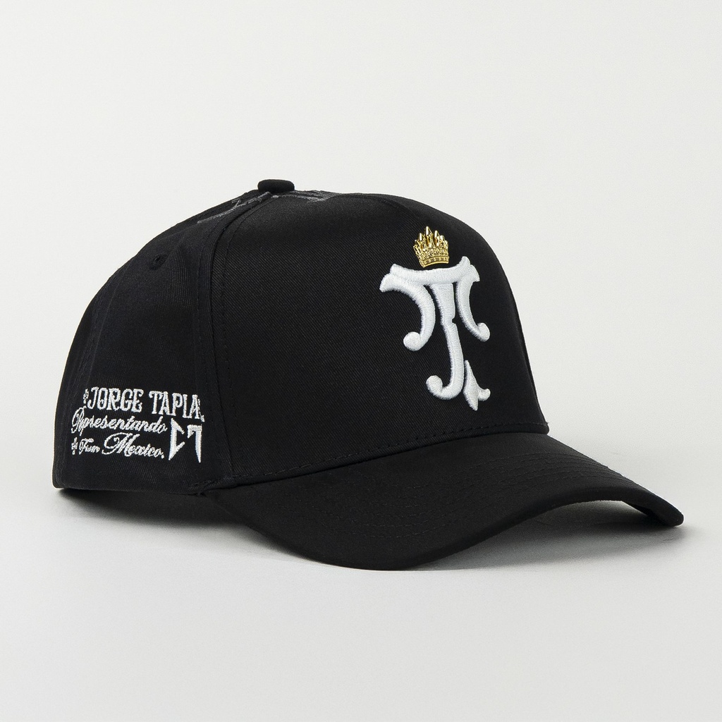 Gorra El Tiros Caps APIA KING BLACK de Tela | Snapback Visera Curva