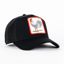 Gorra Goorin Bros ROOSTER THE COCK BLACK | Snapback Visera Curva