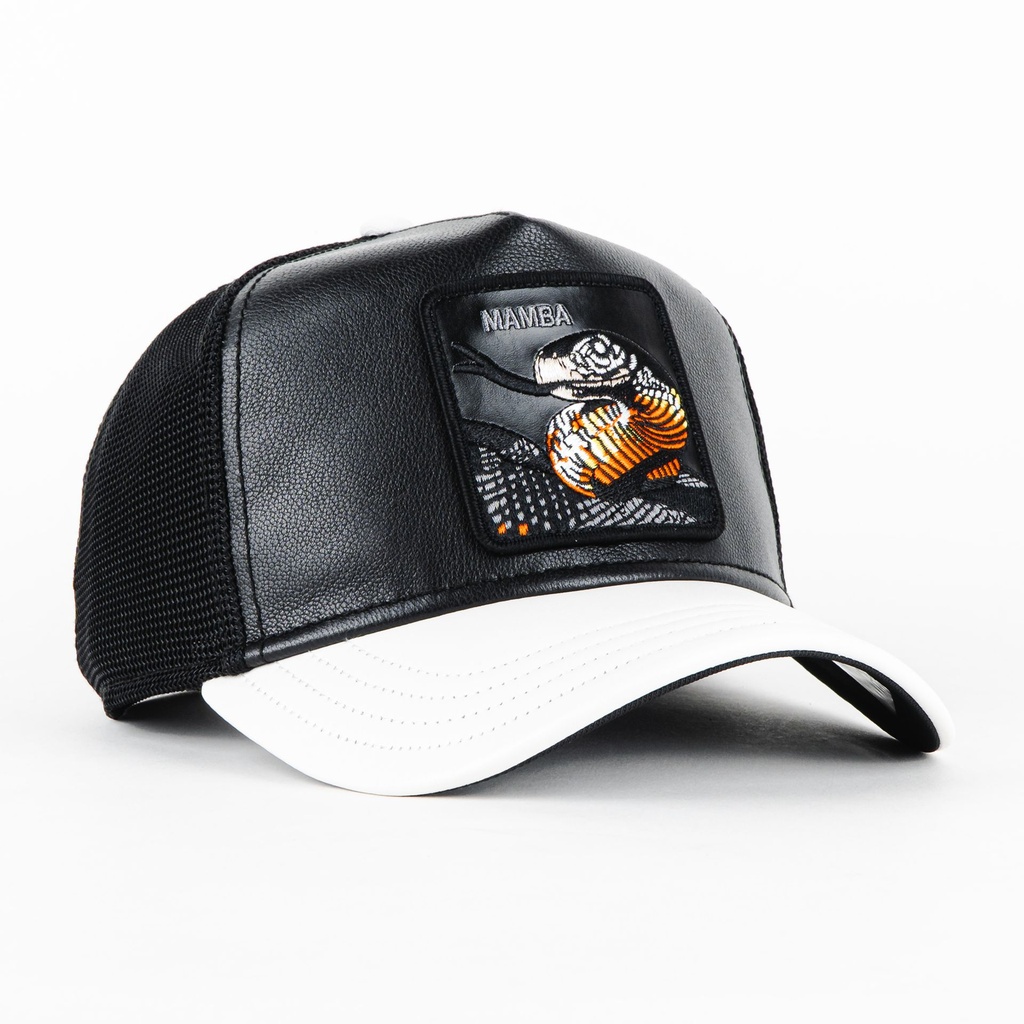 SNAKE MAMBA SHLEATHER BLACK/WHITE
