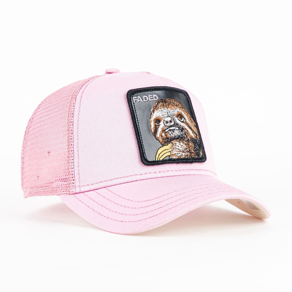 Gorra Goorin Bros THE FADED SLOTH PINK | Snapback Visera Curva