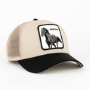 THE MUSTANG TAUPE/BLACK