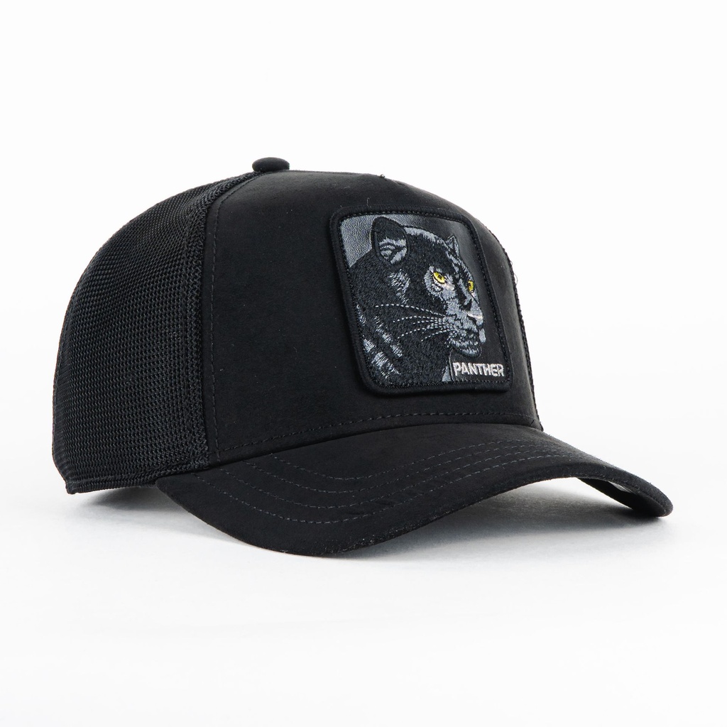 Gorra Goorin Bros THE PANTHER ALL BLACK SUEDE | Snapback Visera Curva
