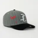 Gorra JC Hats TIGER GRY/BLACK de Tela | Snapback Visera Curva