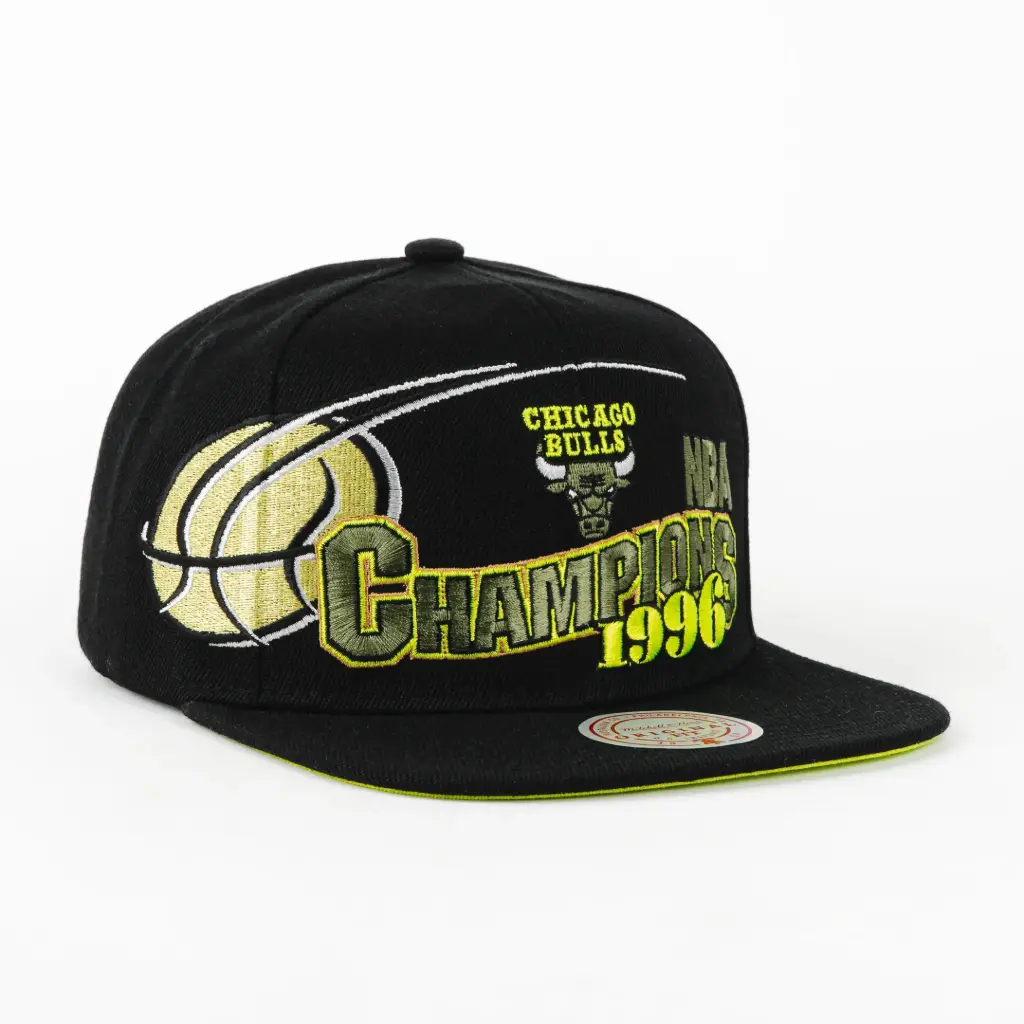 BULLS 96 CHAMP FLIPSIDE BLACK