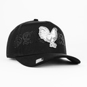 Gorra Mz Hats EL GALLERO CRYSTAL BLK | Snapback Visera Semicurva