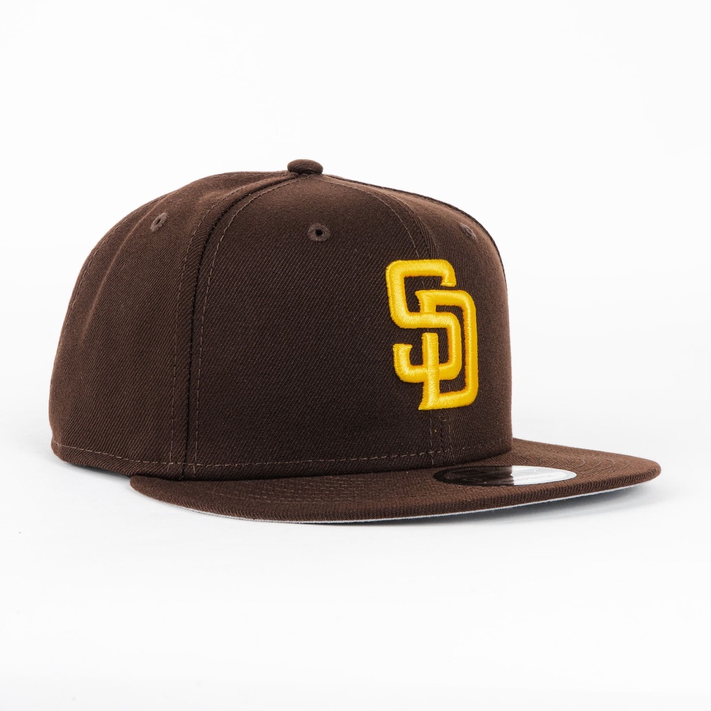 Gorra New Era PADRES BASIC BRN | Visera Corta Plana Snapback