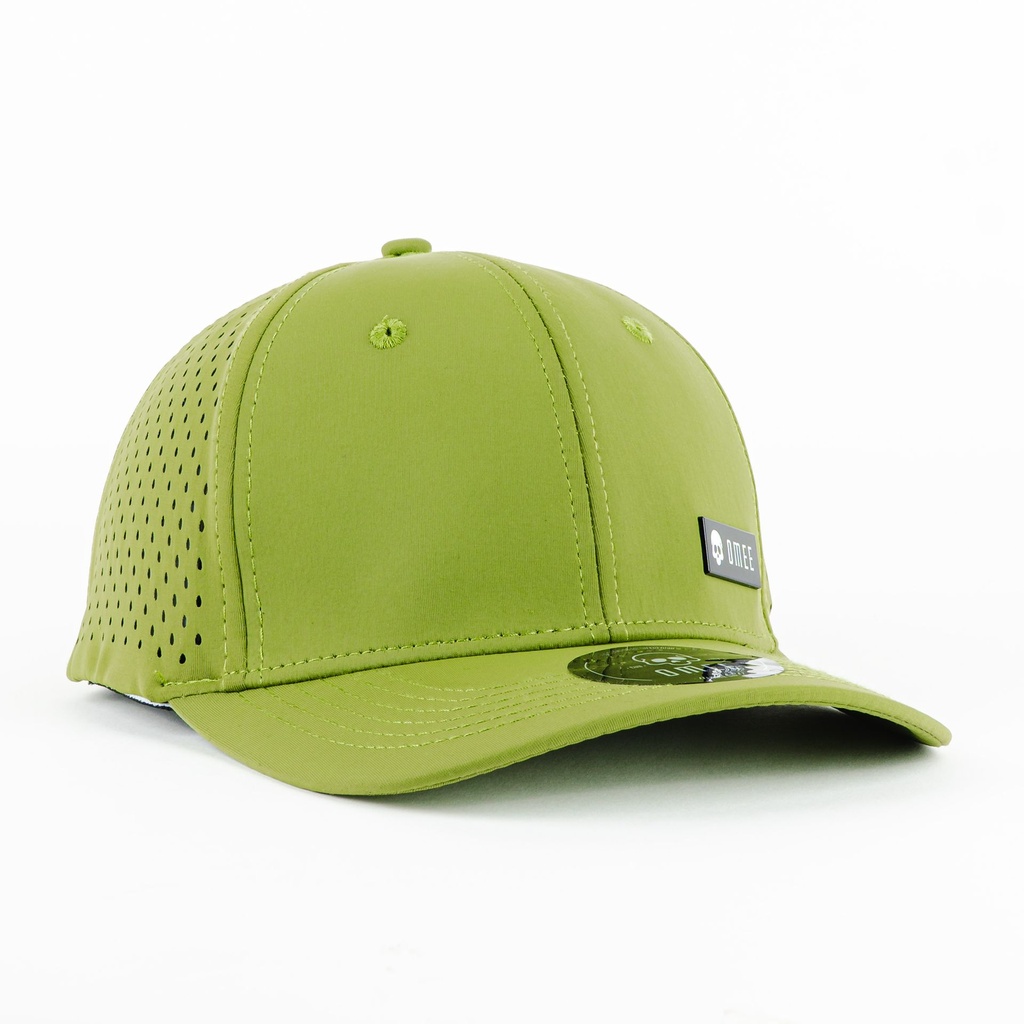 Gorra OMEE ASBESTO OLIVE | Visera Semicurva Cerrada UNITALLA
