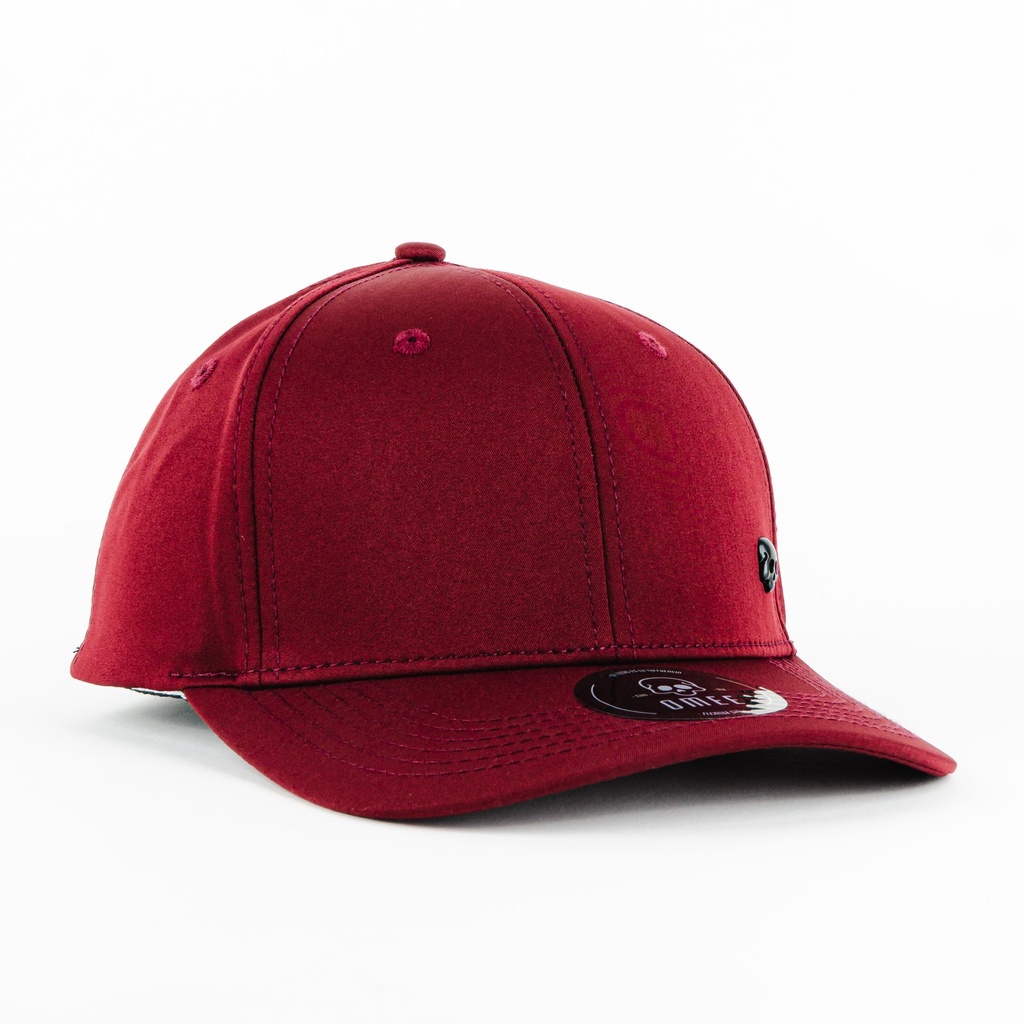Gorra OMEE CHOMIUM BURGUNDY | Visera Semicurva Cerrada UNITALLA
