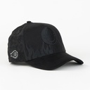 Gorra Problematic&Dangerous LOVERS FIREFACE BLACK MESH | Snapback Visera semicurva