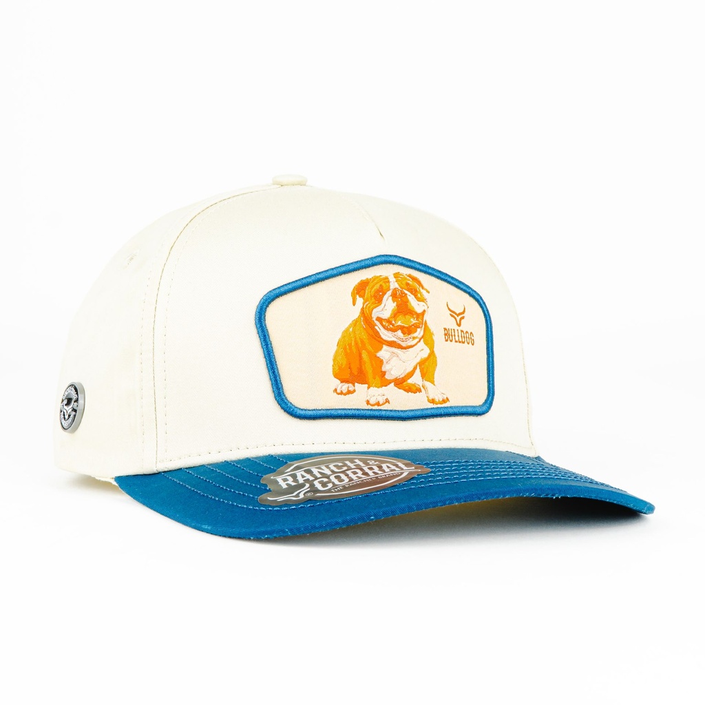 Gorra Ranch&Corral DOG BREEDS BULLDOG | Snapback Visera Curva