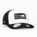 Gorra Ranch&Corral OFF THE HOOK WHT/BLK | Snapback Visera Curva