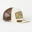Gorra Ranch & Corral YELLOWSTONE 22 NATURAL de Tela | Snapback Visera Semiplana Estilo Western Neutral