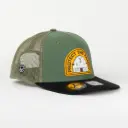 Gorra Ranch & Corral YELLOWSTONE 28 GREEN/BLACK | Snapback Visera Plana
