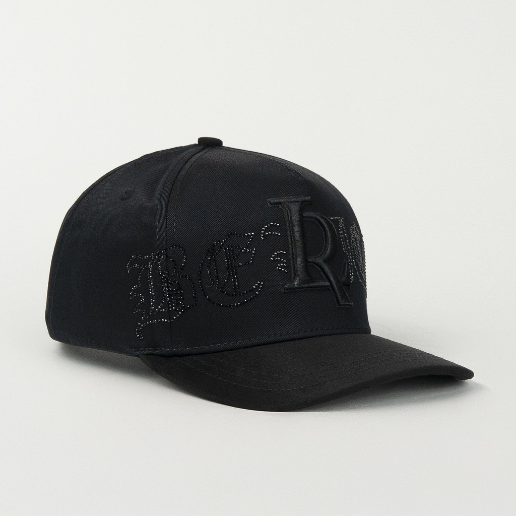 Gorra Toto Caps BELICO LR ALL BLACK | Tela y Gamuza Snapback Visera Curva
