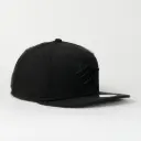 Gorra PAPER PLANE ALL BLACK | Snapback Visera Plana