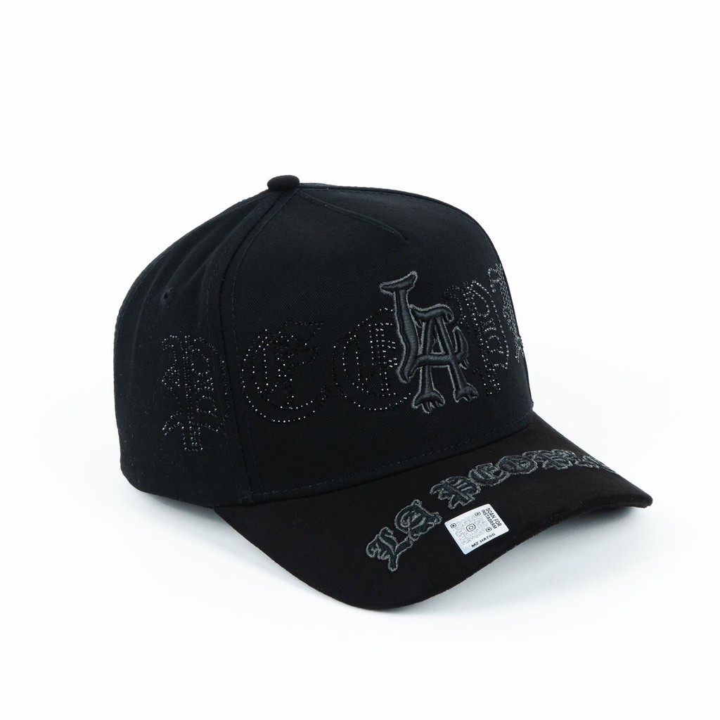 LA PEOPLE BLK VISOR SUEDE
