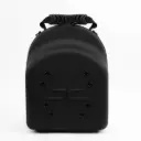 Carrier JC Hats BLACK | Estuche para 6 Gorras con Interior Camuflaje Rojo