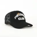 Gorra Clover Garments TUMBADOS CLUB BLK SUEDE | Snapback Visera Curva