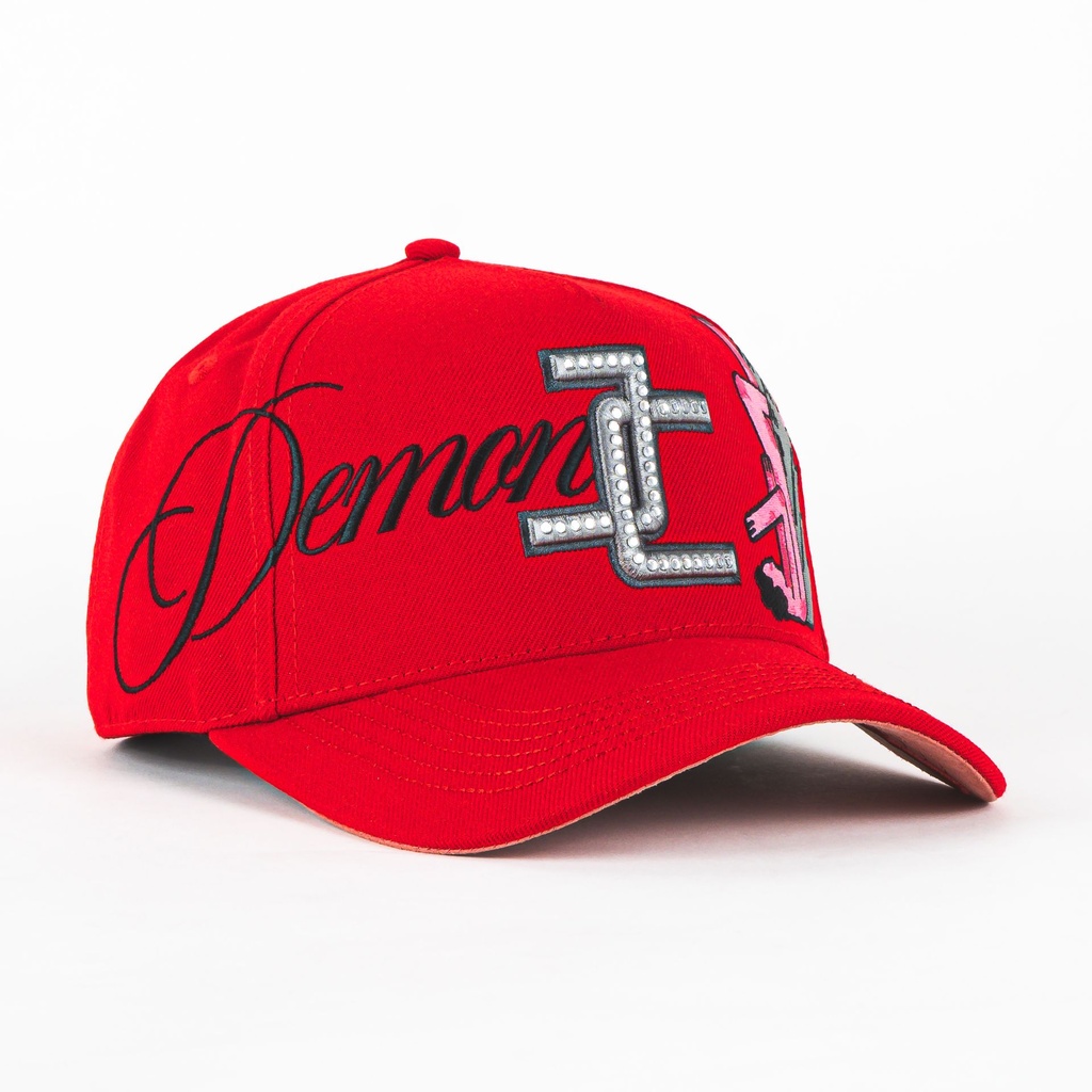 Gorra JC HATS DIVINE RED | Snapback Visera Curva
