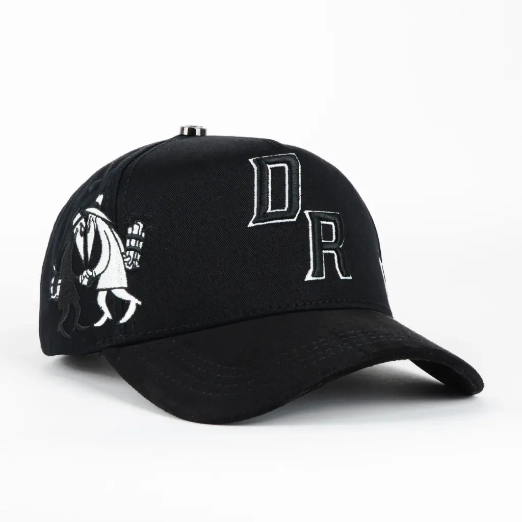 Gorra El Dreamer Hats TRUST ISSUES BLK VISOR SUEDE | Snapback Visera Curva