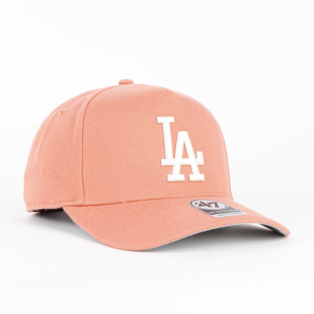 Gorra 47 Brand DODGERS OFFSIDE SEDONA PINK | Snapback Visera Semicurva