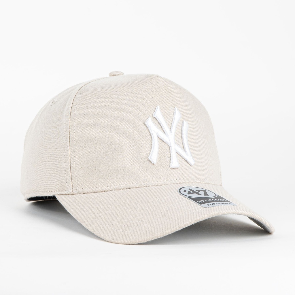 Gorra 47 Brand YANKKEES OFFSIDE BONE | Snapback Visera Semicurva