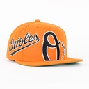 Gorra Mitchell&Ness ORIOLES BIG TIEM ORANGE | Snapback Visera Plana