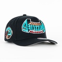 Gorra Mitchell&Ness GRIZZUEZ UPSIDE PRO BLACK | Snapback Visera Semicurva