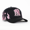 Gorra 31 Hats NY PEARLS BLK/PINK | Snapback Visera Curva