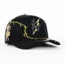 Gorra Capsfans LA RAYOS BLK | Snapback Visera Semicurva