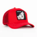 Gorra Goorin Bros THE LONE WOLF RED | Snapback Visera Curva