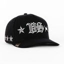 Gorra Vago Style SACRIFICIO VS BLACK SUEDE | Snapback Visera Semicurva