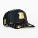 Gorra Red Monkey SAN JUDAS 24 BLACK VISOR SUEDE | Snapback Visera Semicurva