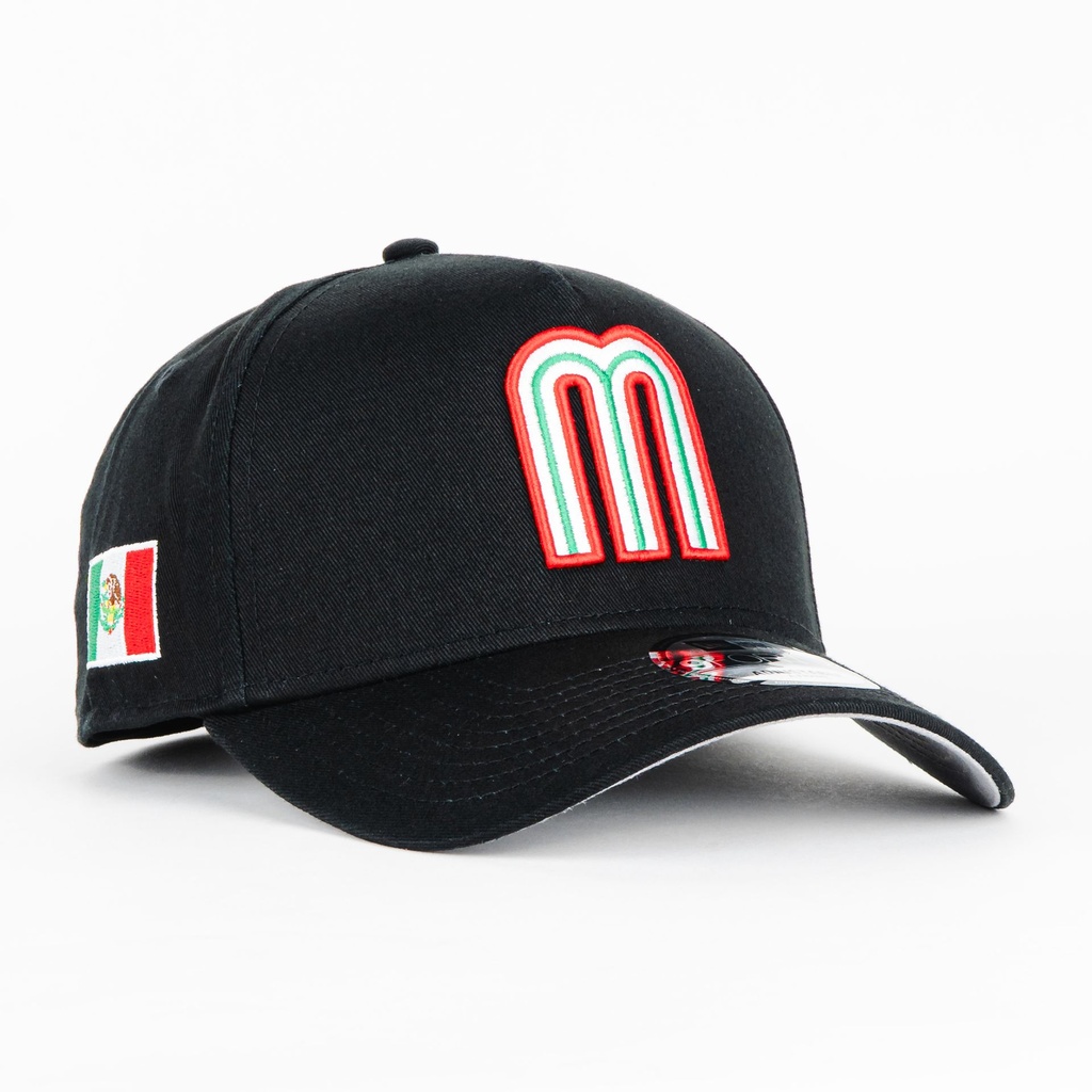 Gorra NEW ERA MEXICO BLACK M RED 940AF| Snapback Visera Curva