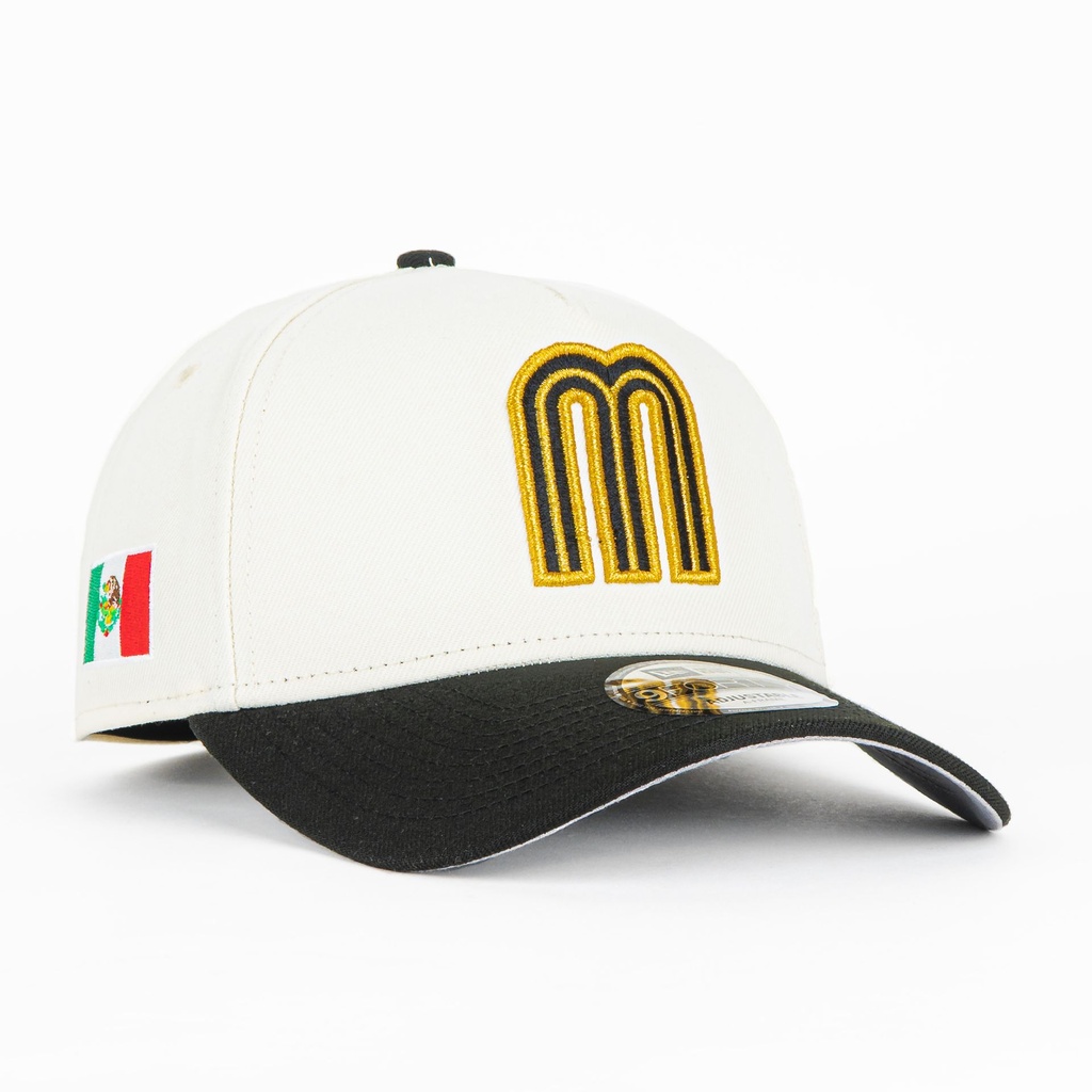 Gorra NEW ERA MEXICO BONE/BLK 940AF | Snapback Visera Curva