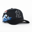 Gorra Gallo Fino NY X JAPON BLK | Snapback Visera Semicurva