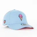 Gorra JC Hats ICE CREAM CURVE BABY BLUE | Snapback Visera Semicurva