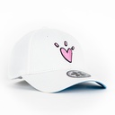 Gorra JC Hats CORAZON CURVE WHITE | Snapback Visera Semicurva