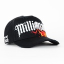 Gorra Alma de Toro MILLONARIO BLACK | Snapback Visera Semicurva