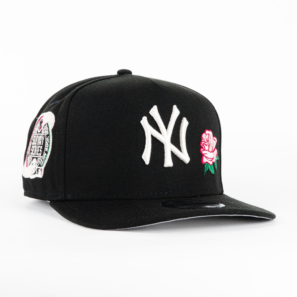 Gorra New Era A-Frame YANKEES SUBWAY BLK 950F | Snapback Visera Semicurva
